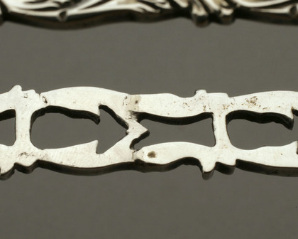 Georgian Silver Cast Sugar Tongs